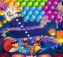 Angry birds pop bubble shooter