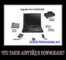 Що таке апгрейд і downgrade?
