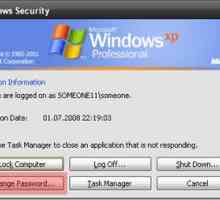 Як змінити пароль користувача в windows xp