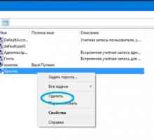 Як видалити обліковий запис на windows 10?