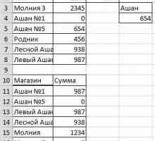 Як виділити одну таблицю в excel з декількох.