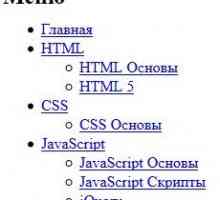 Багаторівневе меню на php і mysql