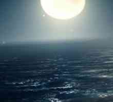 Ocean at night
