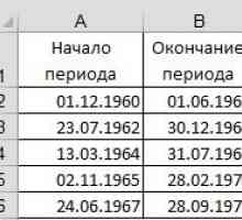 Порахувати стаж в excel.
