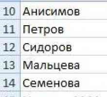 Список, що розкривається в excel для заповнення таблиці.