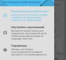 Rotation - orientation manager