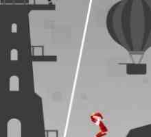 Stickman flip diving