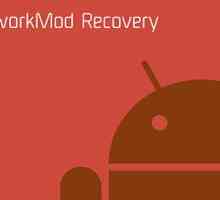 Будова і навігація меню clockworkmod recovery