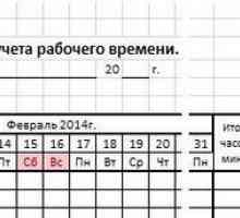 Табель обліку робочого часу в excel.