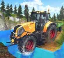 Tractor driver cargo 3d