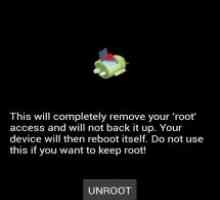 Universal unroot