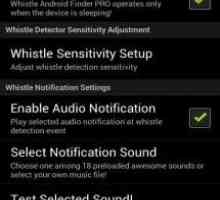 Whistle android finder