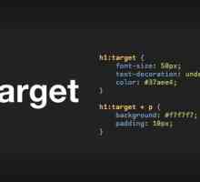 Навіщо потрібен псевдоклас target в css3.