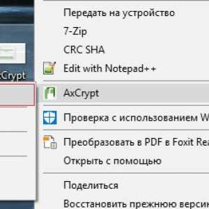 Безпека даних. Частина 3 &laquo;шифрування файлів за допомогою axcrypt&raquo;
