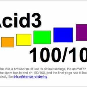 Браузерні гонки. Проходження браузерами нового тесту acid3