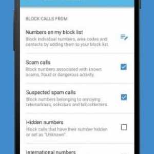 Mr. Number - block calls