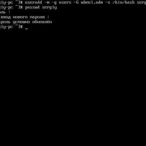 Налаштування archlinux після установки