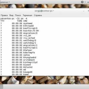 Список процесів linux