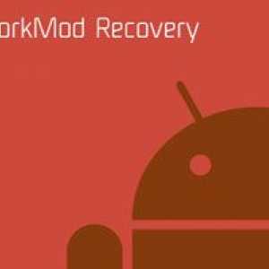 Будова і навігація меню clockworkmod recovery