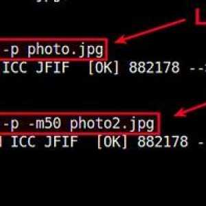 Стиснення jpeg в linux