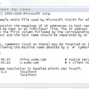 Відновлення файлу hosts за замовчуванням в windows 7